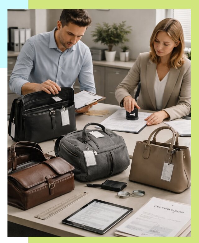 Сертификация сумок в Чапаевске от 7661 руб. | Алешин-Чпв