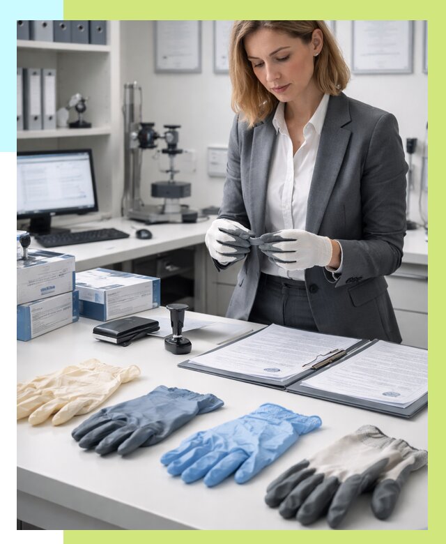 Сертификация перчаток в Чапаевске от 8683 р. | Алешин-Чпв