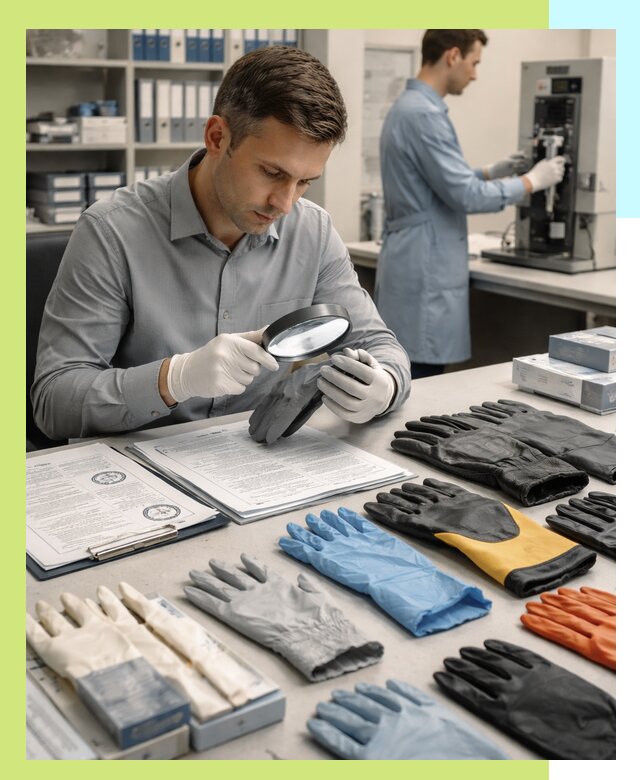 Сертификация перчаток и средств защиты продукции в Чапаевске