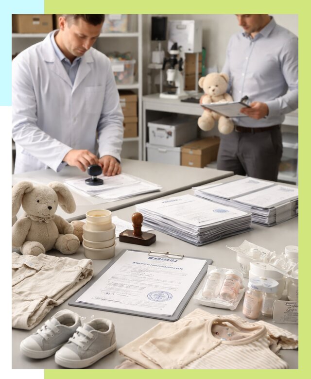 Сертификация детских товаров в Чапаевске от 15323 р. | Алешин-Чпв