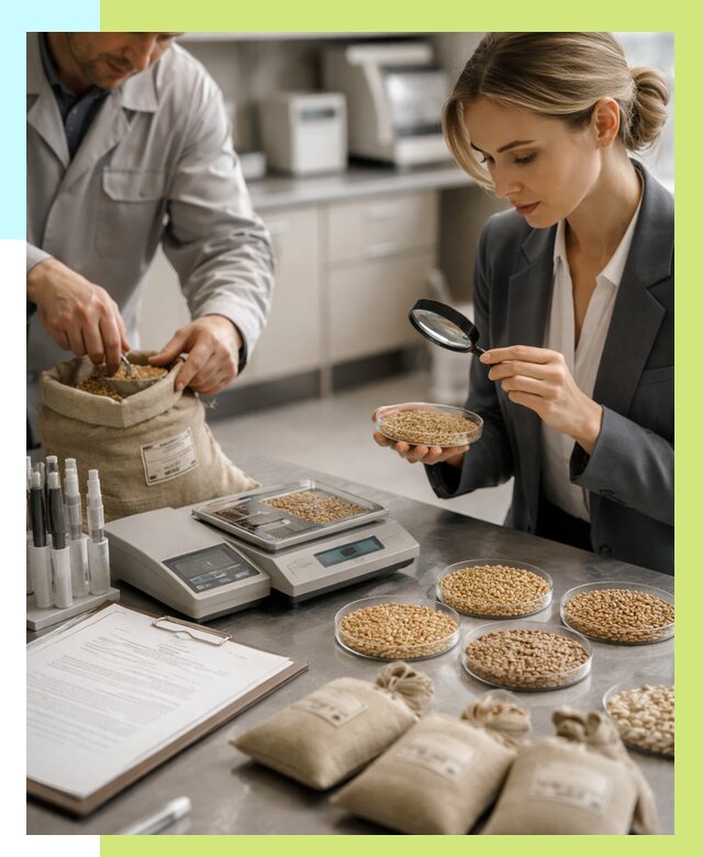 Сертификация зерна в Чапаевске по цене от 15323 р. | Алешин-Чпв