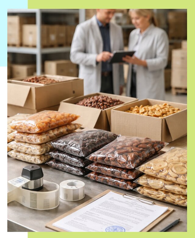 Сертификация сухофруктов в Чапаевске от 12258 р. | Алешин-Чпв под ключ