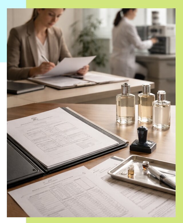 Сертификация парфюмерии в Чапаевске от 15323 р. | Алешин-Чпв