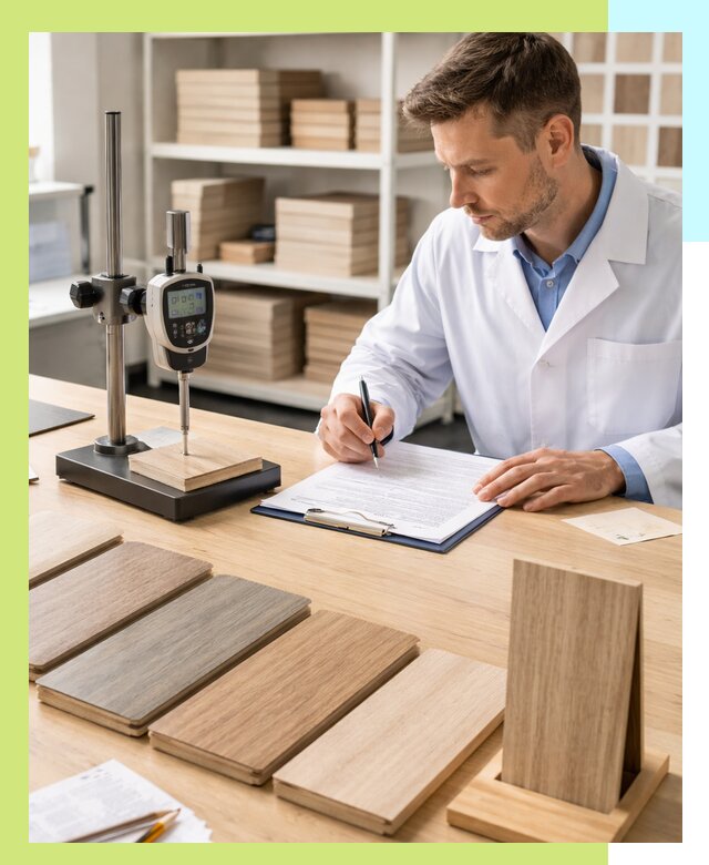 Сертификация ламината с испытаниями и оформлением документов в Чапаевске