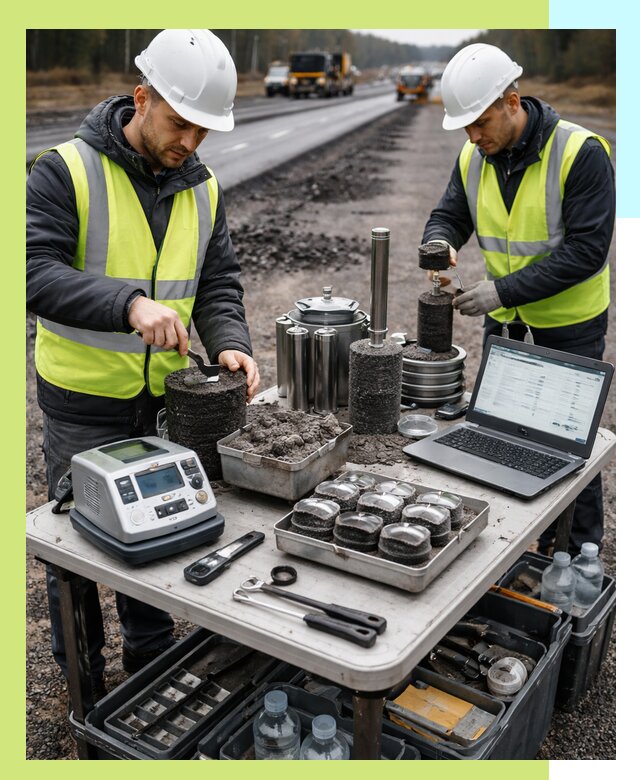 Сертификация асфальта: испытания и подтверждение в Чапаевске