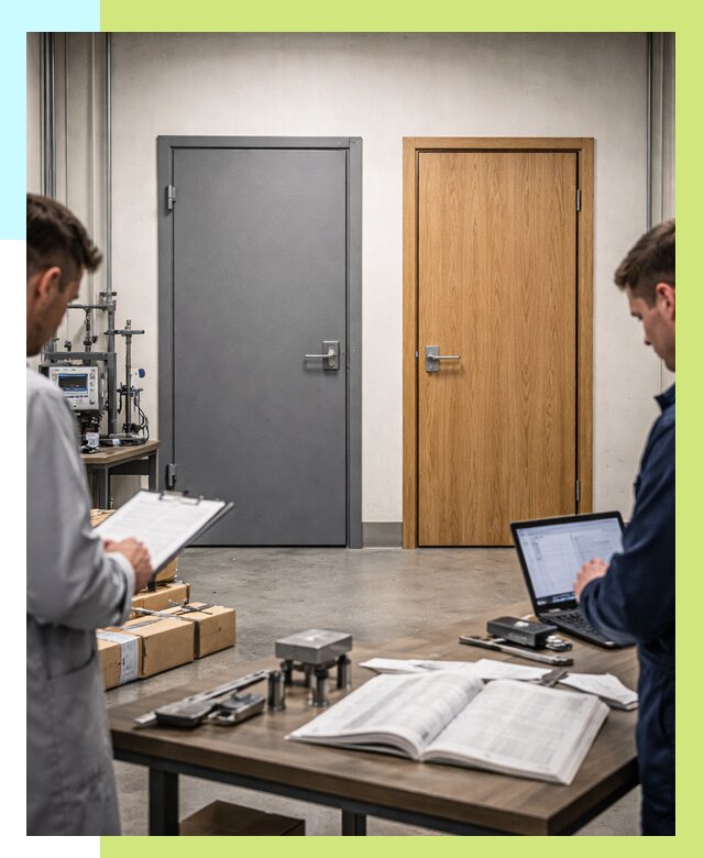 Сертификация дверей в Чапаевске от 8172 р. под ключ | Алешин-Чпв