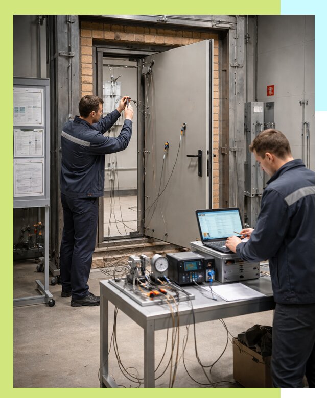 Сертификация противопожарных дверей в Чапаевске по ГОСТ и ТР