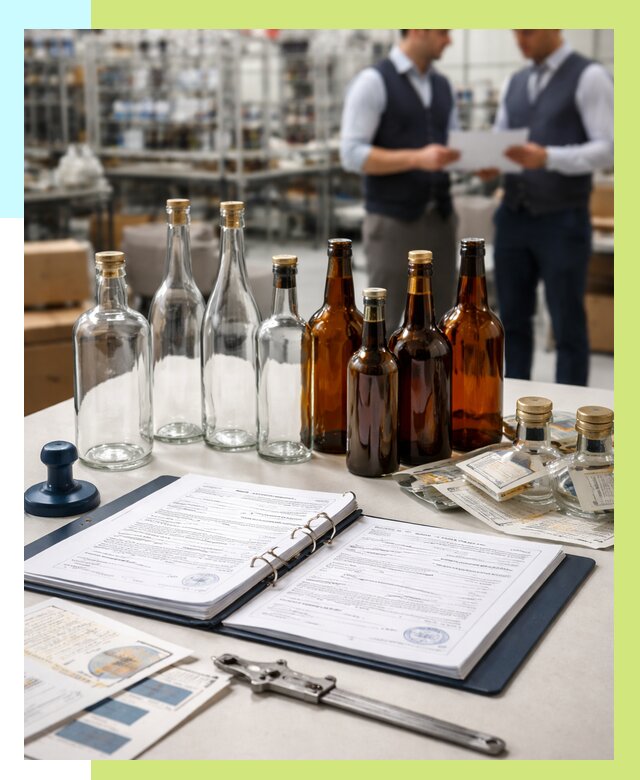Сертификация стеклянных бутылок в Чапаевске от 25538 р. | Алешин-Чпв
