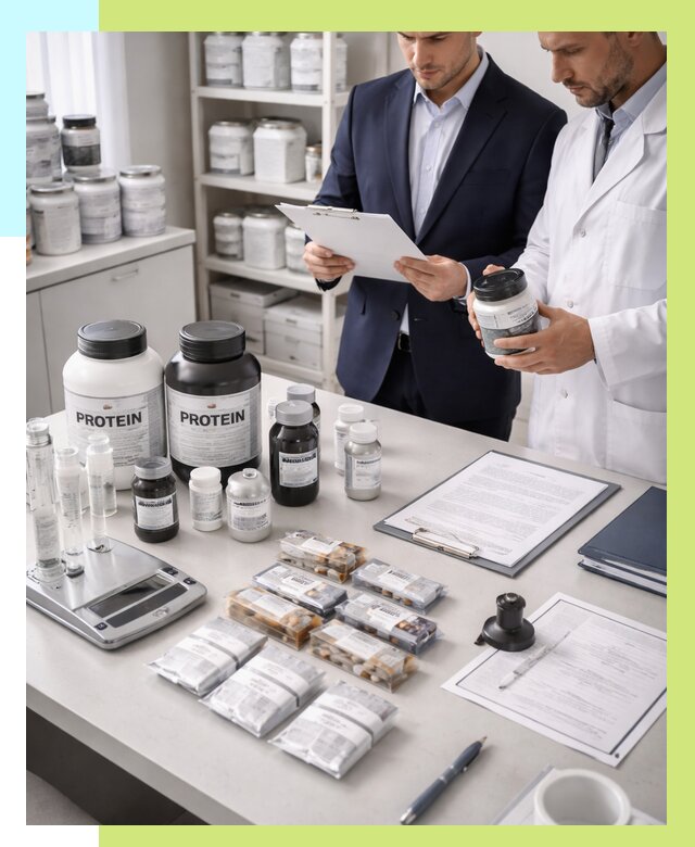 Сертификация спортивного питания в Чапаевске от 15323 р., Алешин-Чпв