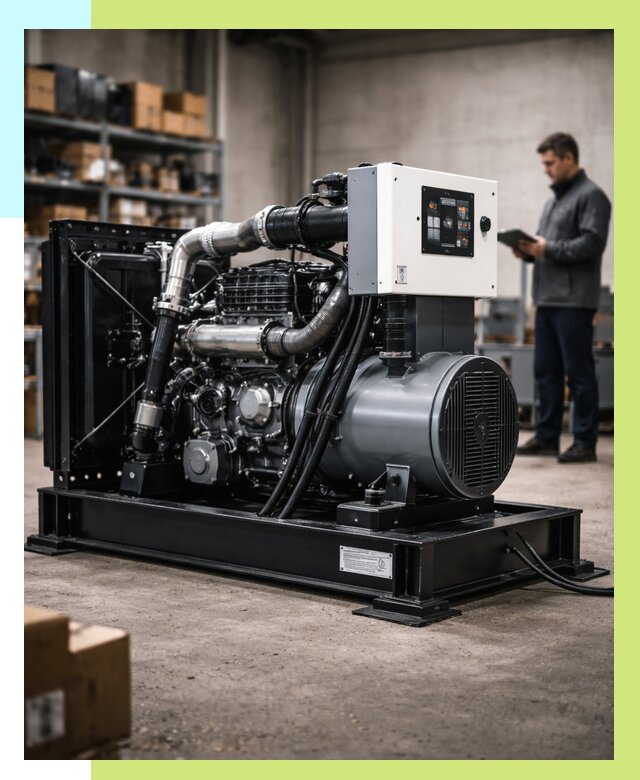Сертификация дизель генераторов в Чапаевске от 15323 р. | Алешин-Чпв