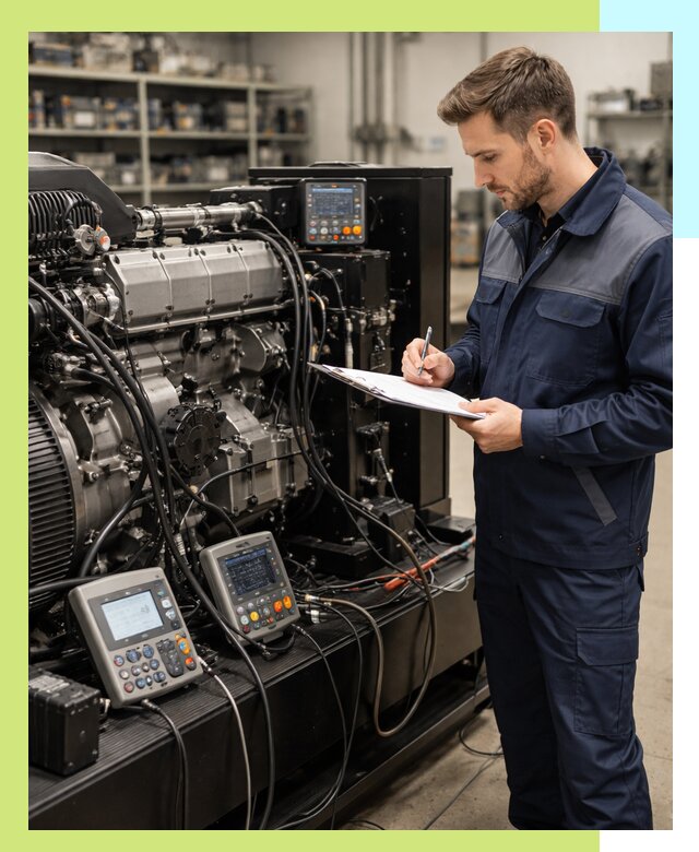 Сертификация дизельных генераторов и их оборудования в Чапаевске