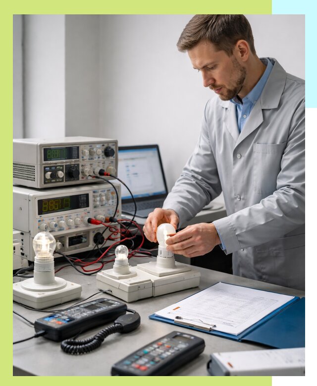 Сертификация ламп и светильников в Чапаевске по нормативам