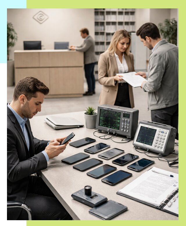 Сертификация телефонов в Чапаевске от 25538 р. под ключ | Алешин-Чпв