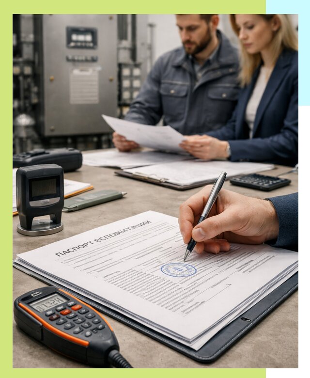 Оформление паспорта эксплуатации оборудования в Чапаевске