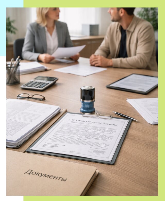 Сертификат соответствия на продукцию в Чапаевске от 15323 р.|Алешин-Чпв