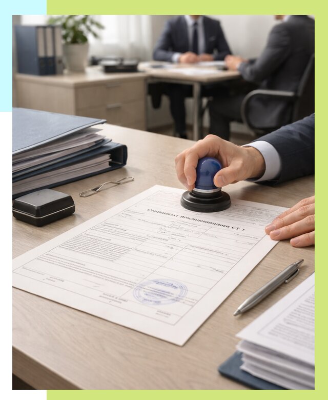 Сертификат происхождения СТ 1 в Чапаевске от 4597 р. | Алешин-Чпв