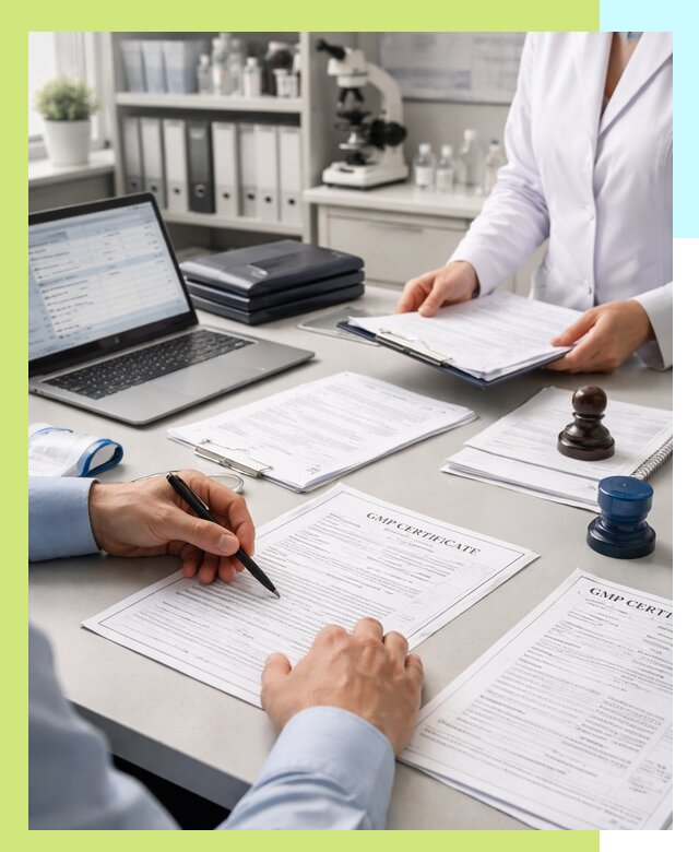 Оформление сертификата GMP в Чапаевске для фармпроизводства