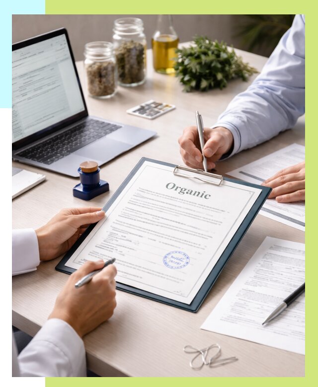 Оформление сертификат органик в Чапаевске от 30645 р. | Алешин-Чпв