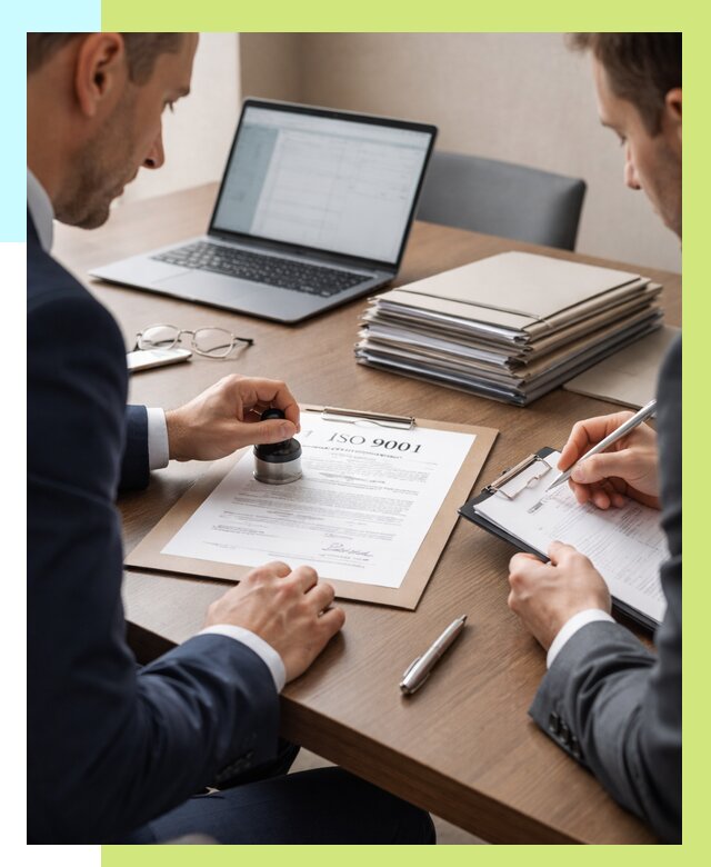 Сертификат ISO 9001 в Чапаевске купить от 81720 р. | Алешин-Чпв