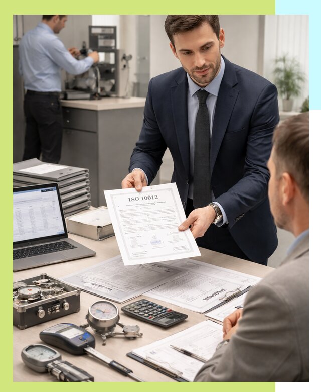 Выдача сертификата ISO 10012 по требованиям метрологии в Чапаевске