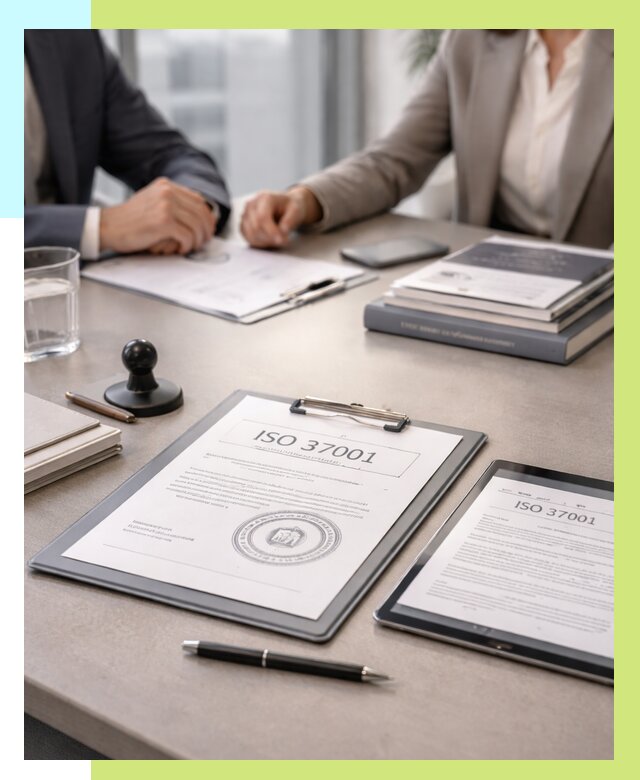 Сертификат ISO 37001 в Чапаевске оформить от 122580 р. Алешин-Чпв
