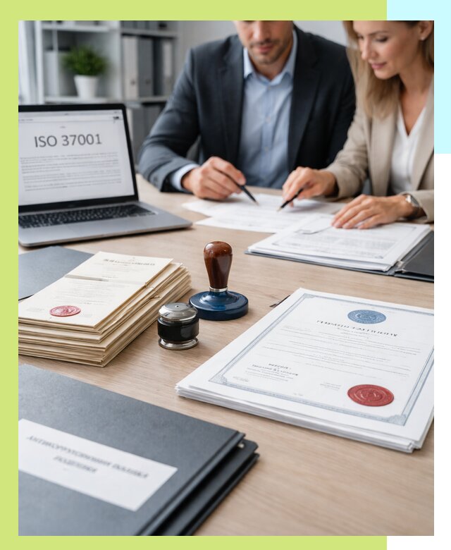 Получение сертификата ISO 37001 по системе борьбы с коррупцией в Чапаевске