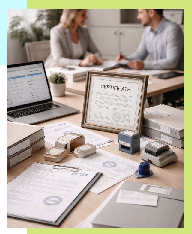 Сертификация компании в Чапаевске от 45968 р. | Алешин-Чпв — заказ